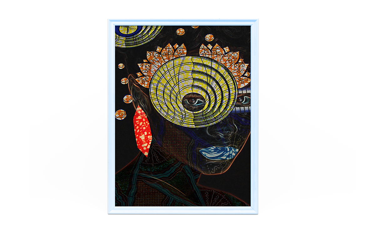 colorful woman graphic
